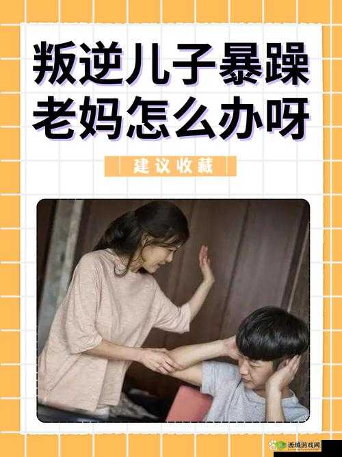 叛逆儿子暴躁老妈的表现:家庭战火一触即发